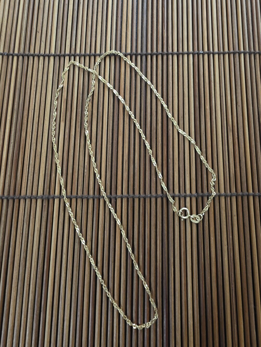 14k Yellow Gold Chain Necklace